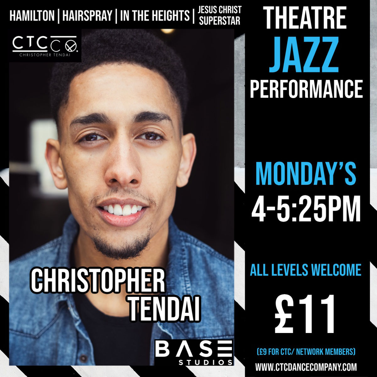 Chris Tendai Class Flyer